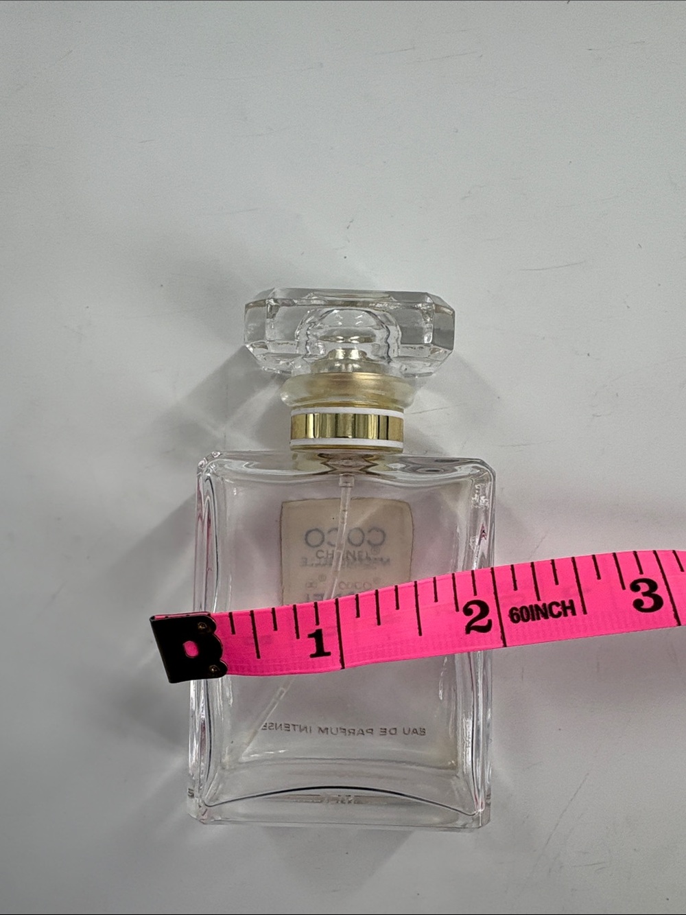 CHANEL Coco Mademoiselle Clear and Gold Bottle - Picture 3 of 4